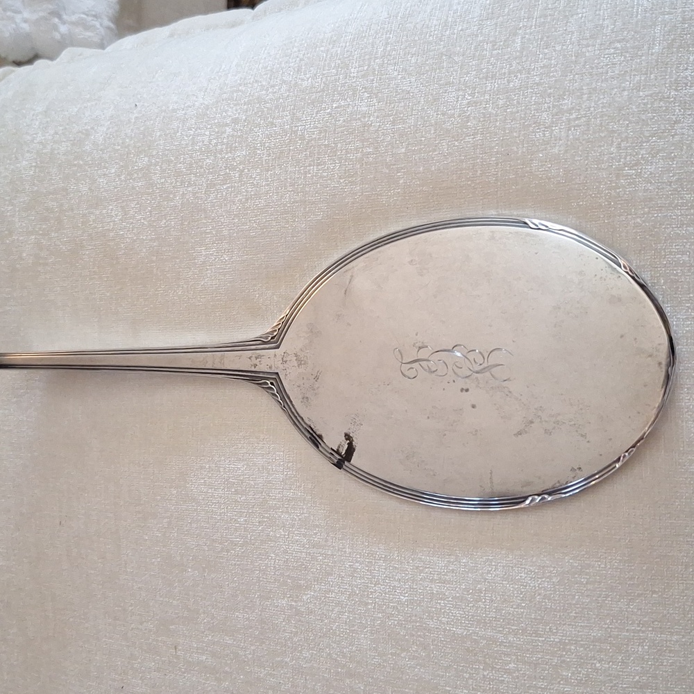 Webster Silver Company Sterling Silver Hand Mirror - Picture 3 of 8